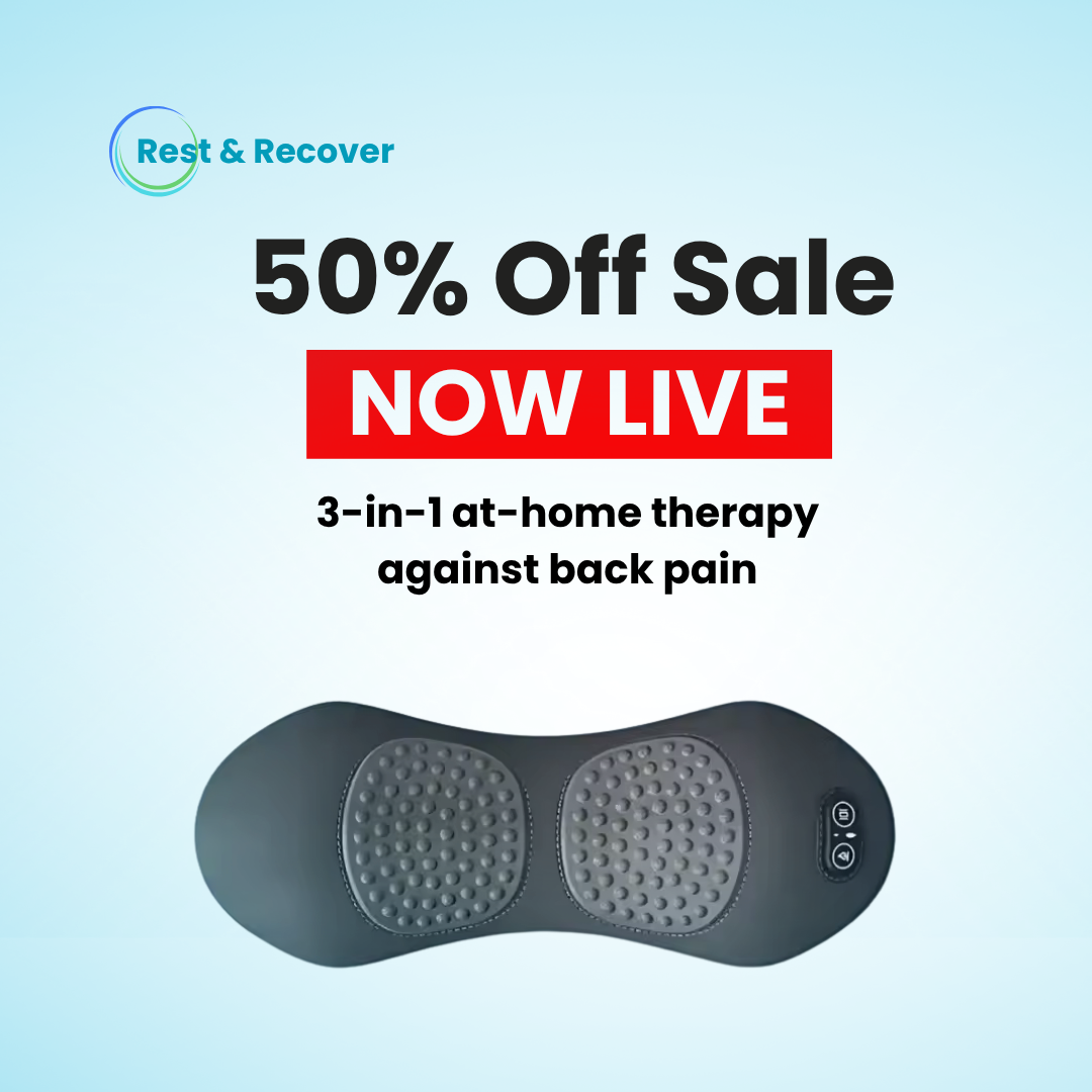 rest.recover back massage pillow