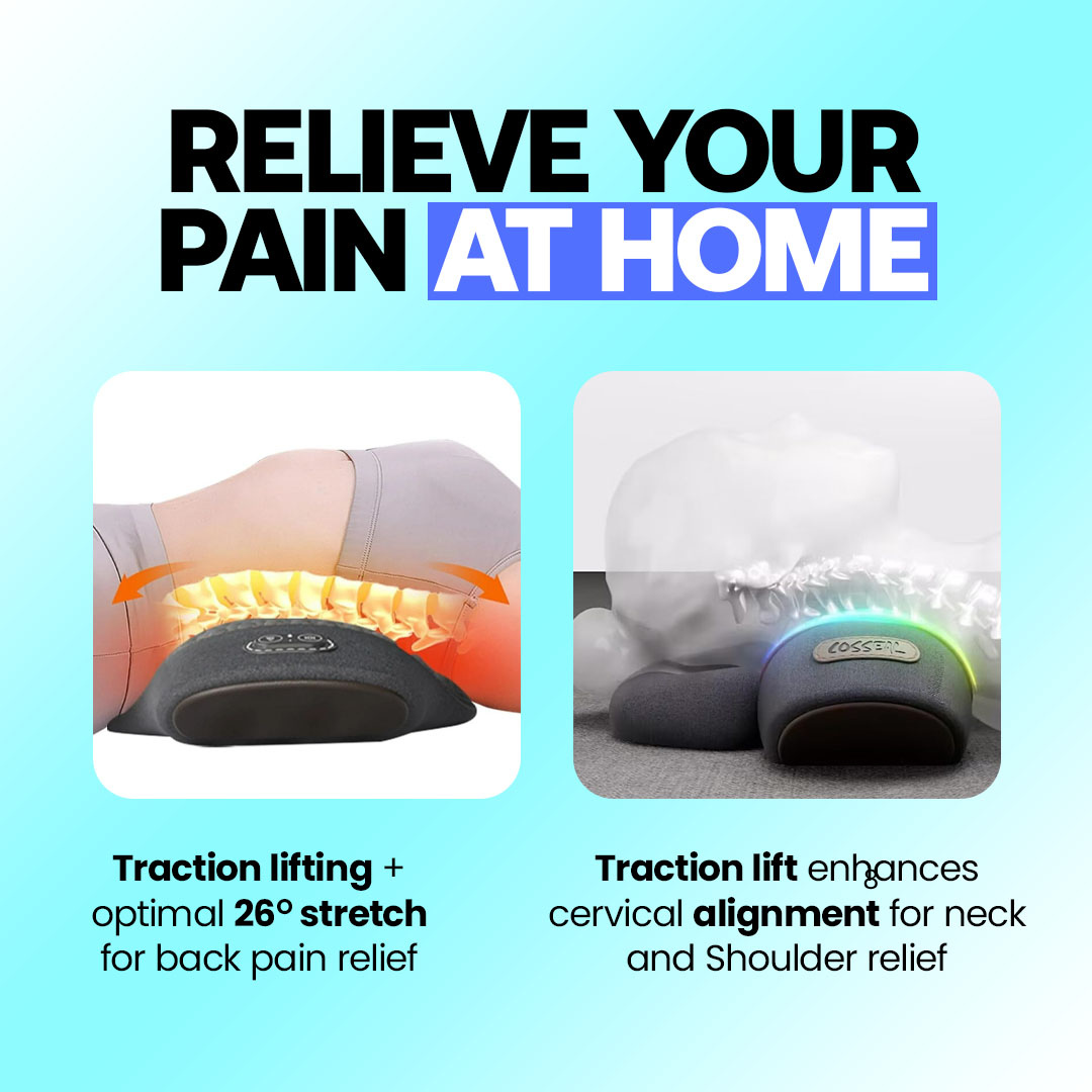 rest.recover neck/shoulder massage pillow