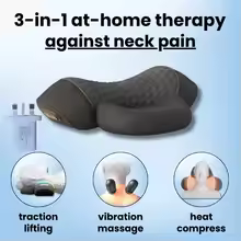 rest.recover neck/shoulder massage pillow